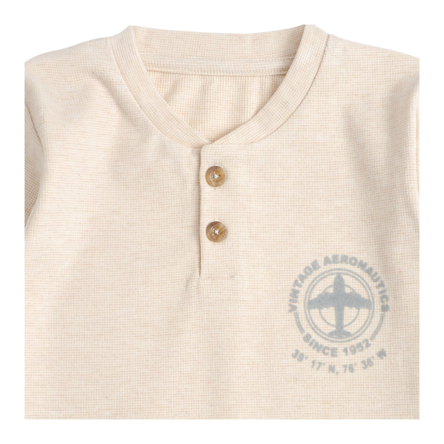 Polera Manga Larga Afranelada Bebé Niño