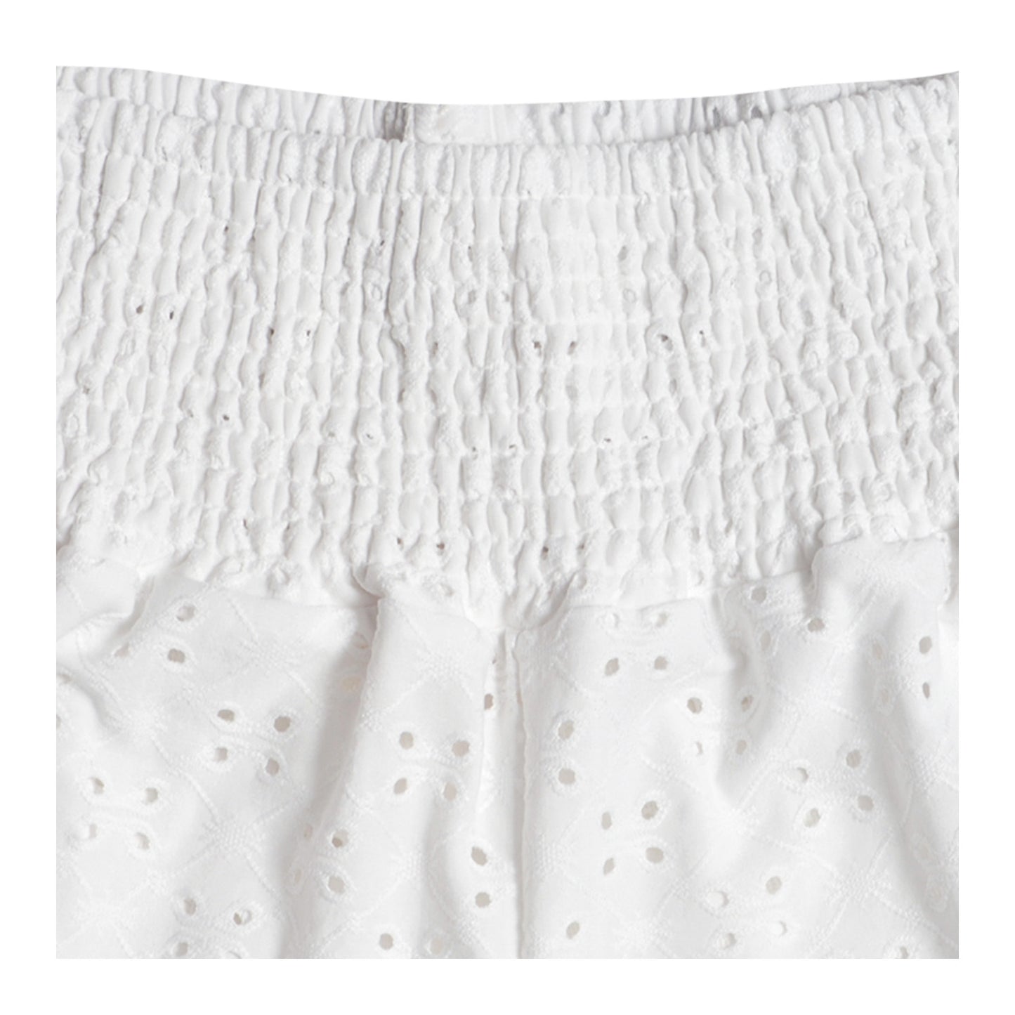 Short Falda Broderie Niña