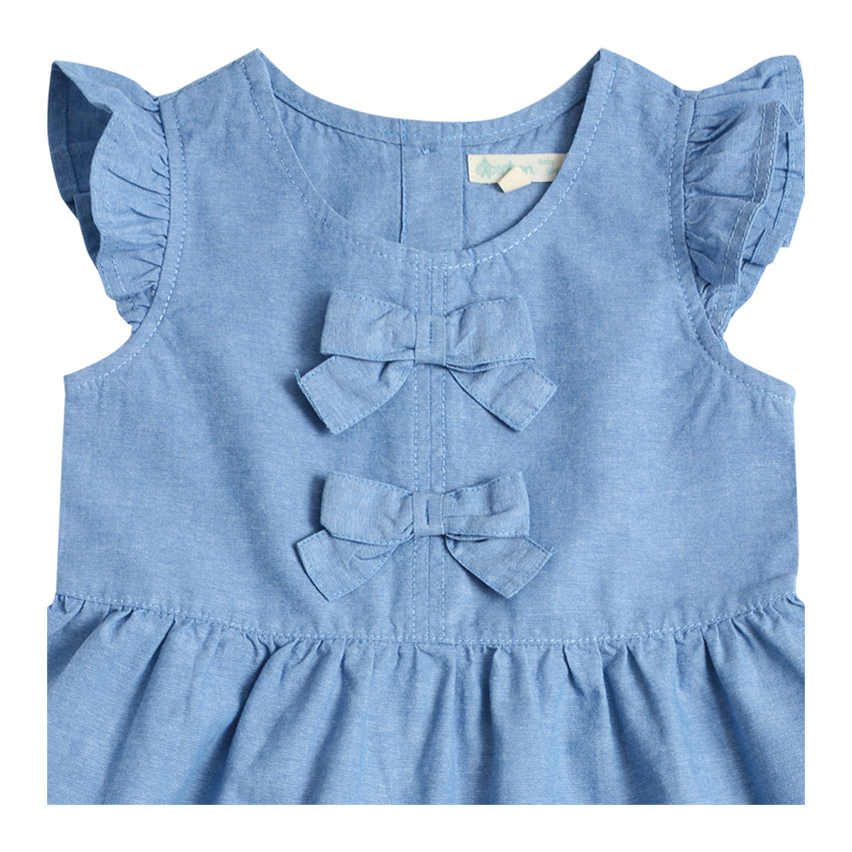 Vestido Mezclilla Liviana Bebé Niña
