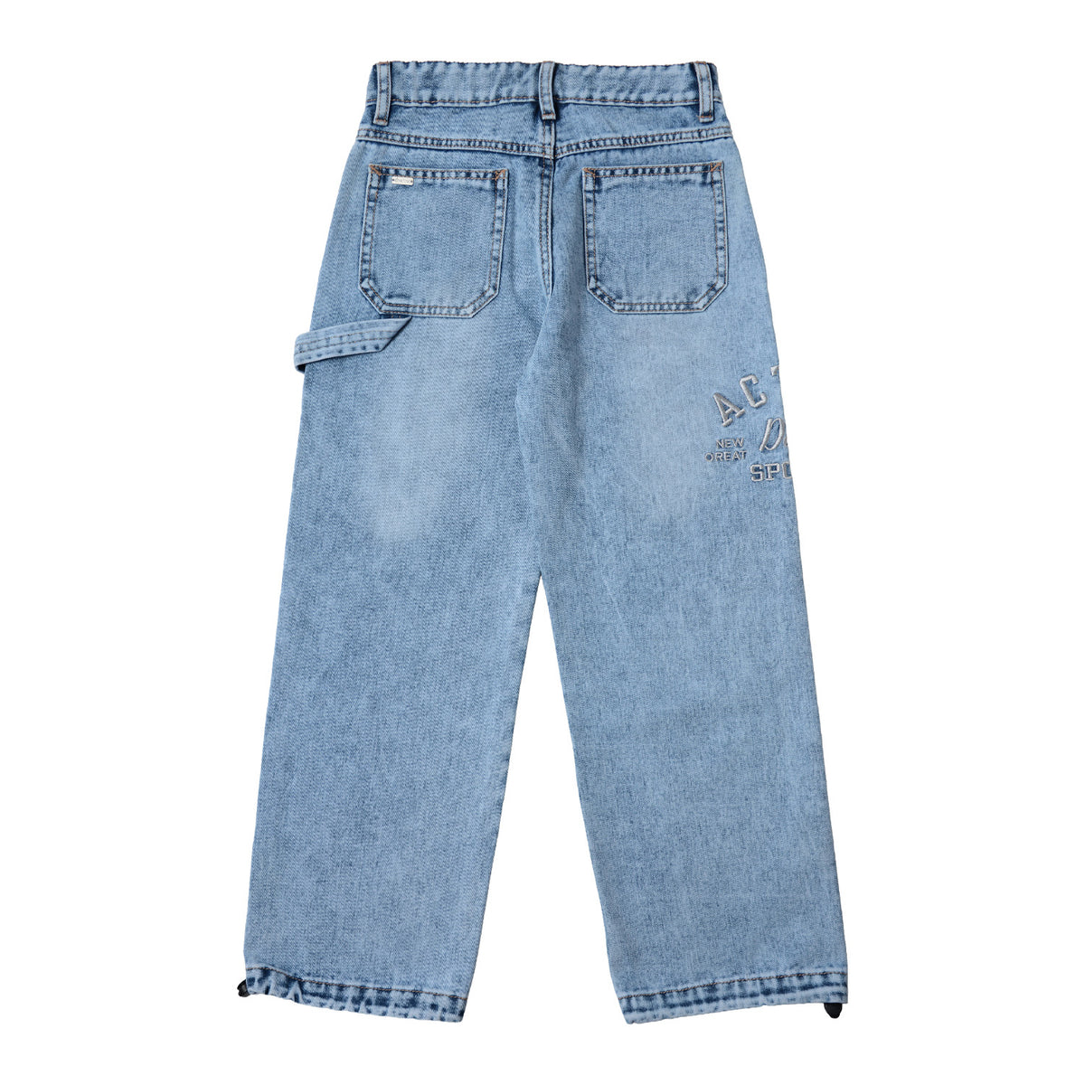 Jeans Ancho Celeste Niño