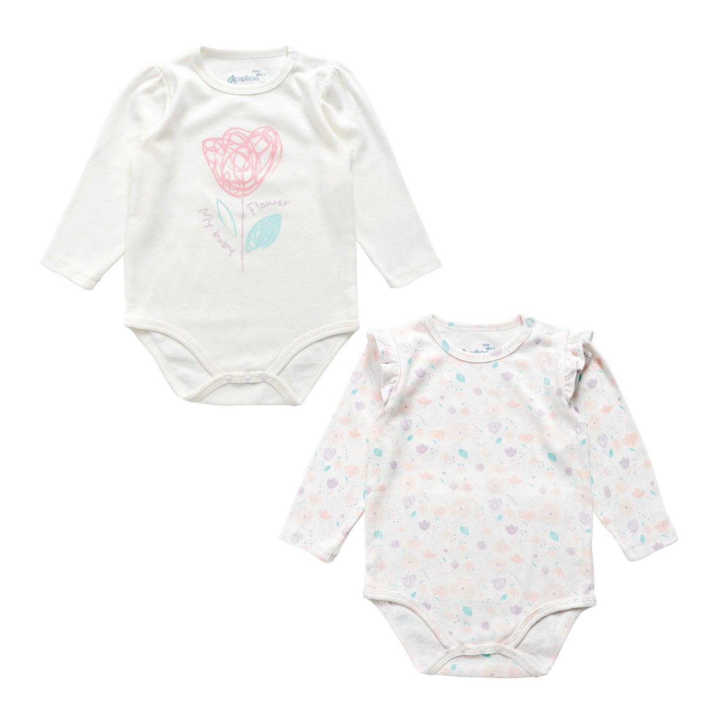 Pack 2 Body Bebé Niña