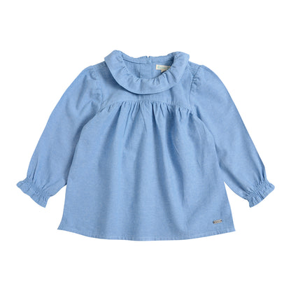 Blusa Mezclilla Liviana Bebé Niña