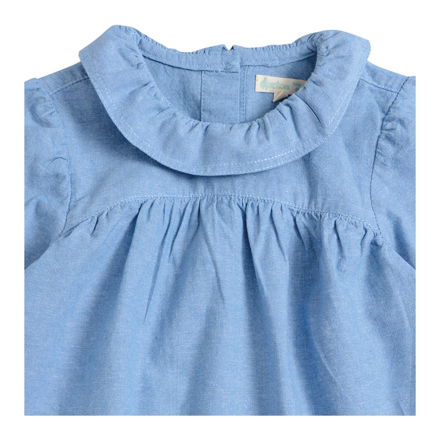 Blusa Mezclilla Liviana Bebé Niña