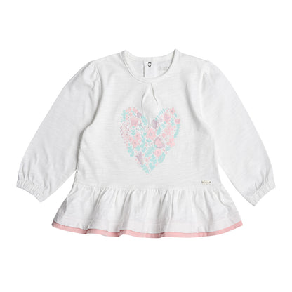 Polera Manga Larga Bebé Niña