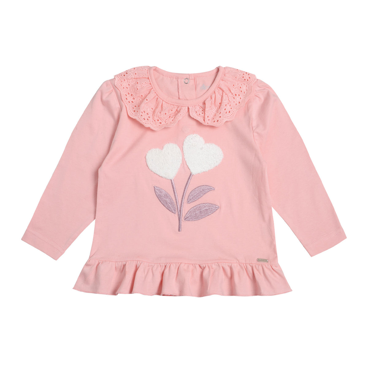 Polera Manga Larga Bebé Niña