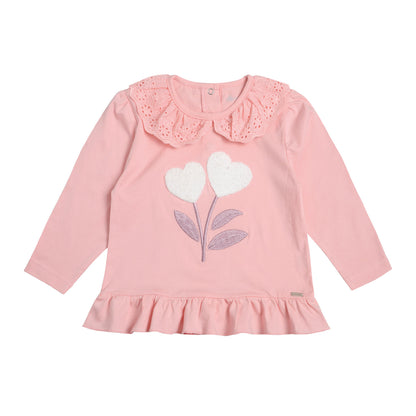 Polera Manga Larga Bebé Niña