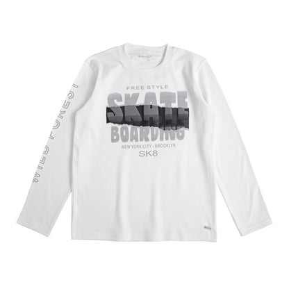 Polera Manga Larga Afranelada Niño
