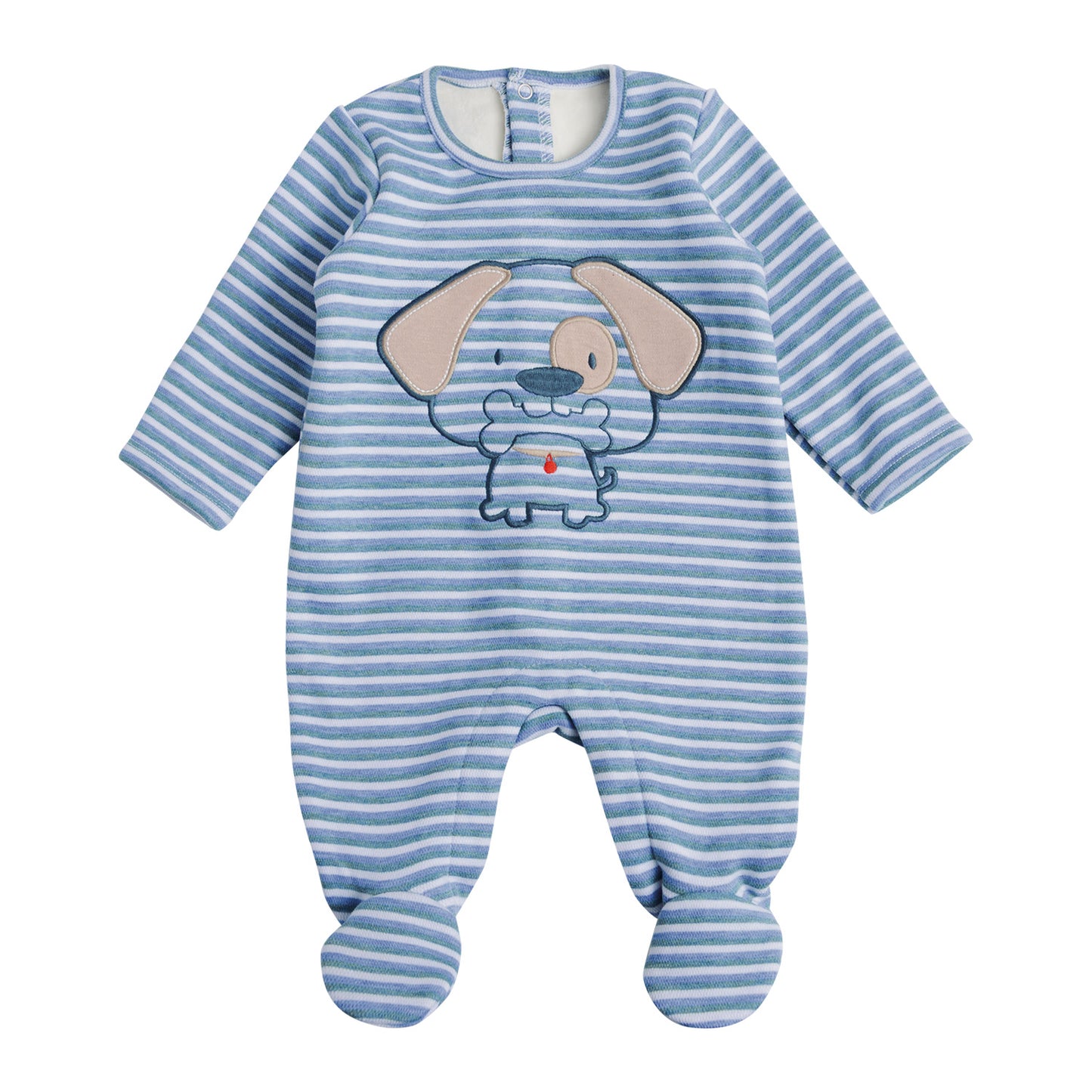 Enterito Franela Interior Peludo Bebé Niño