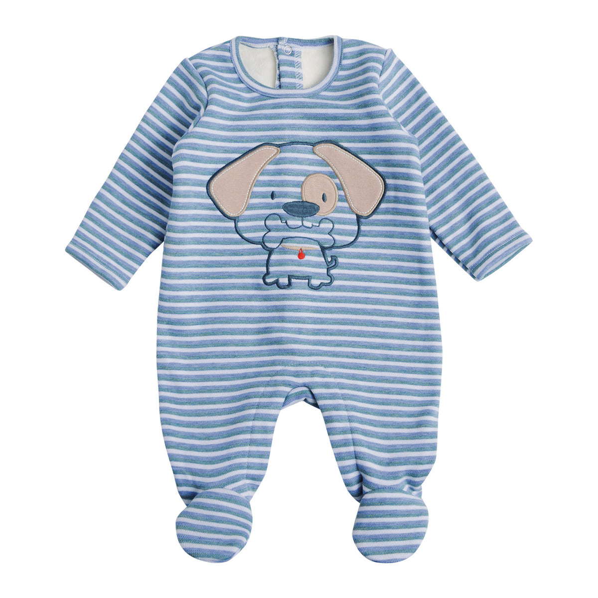 Enterito Franela Interior Peludo Bebé Niño