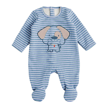 Enterito Franela Interior Peludo Bebé Niño