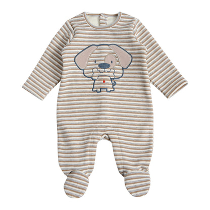 Enterito Franela Interior Peludo Bebé Niño