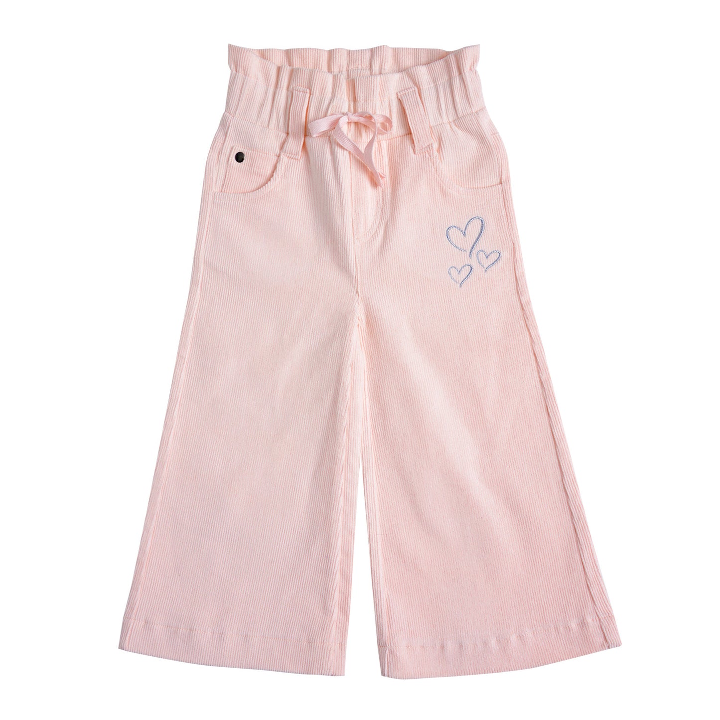 Pantalón Ancho Cotelé Bebé Niña