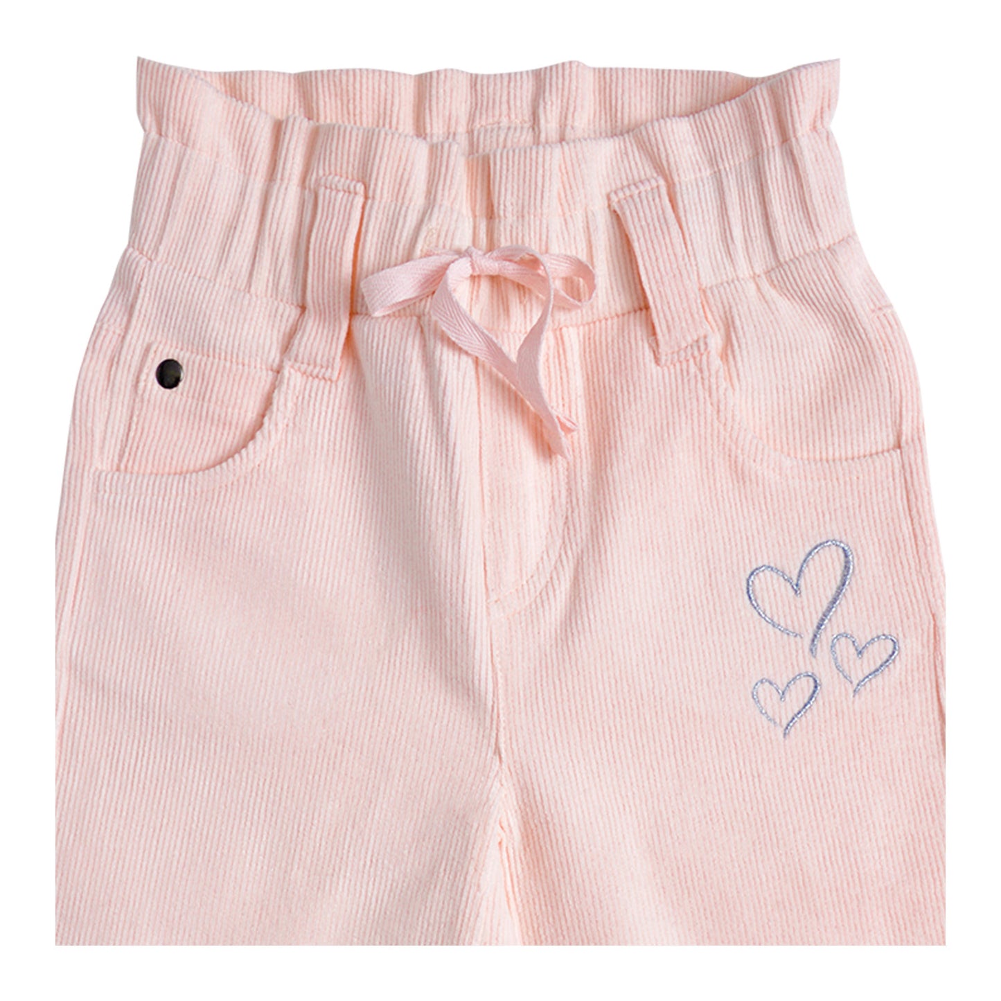 Pantalón Ancho Cotelé Bebé Niña
