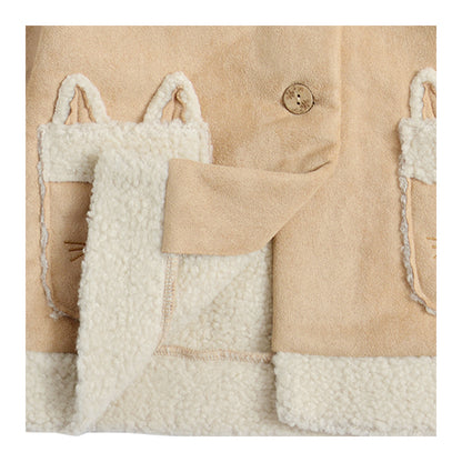 Chaqueta Tipo Gamuza Interior Chiporro Bebé Niña