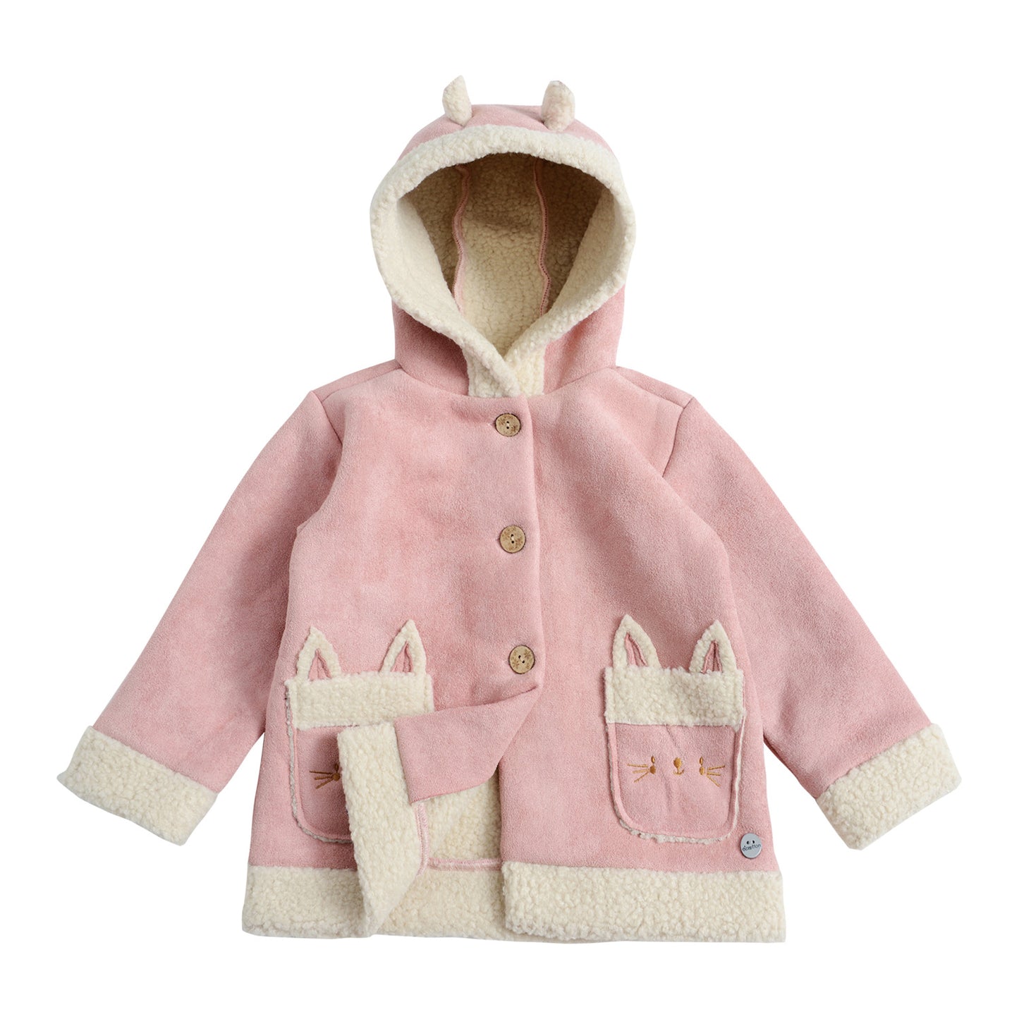 Chaqueta Tipo Gamuza Interior Chiporro Bebé Niña