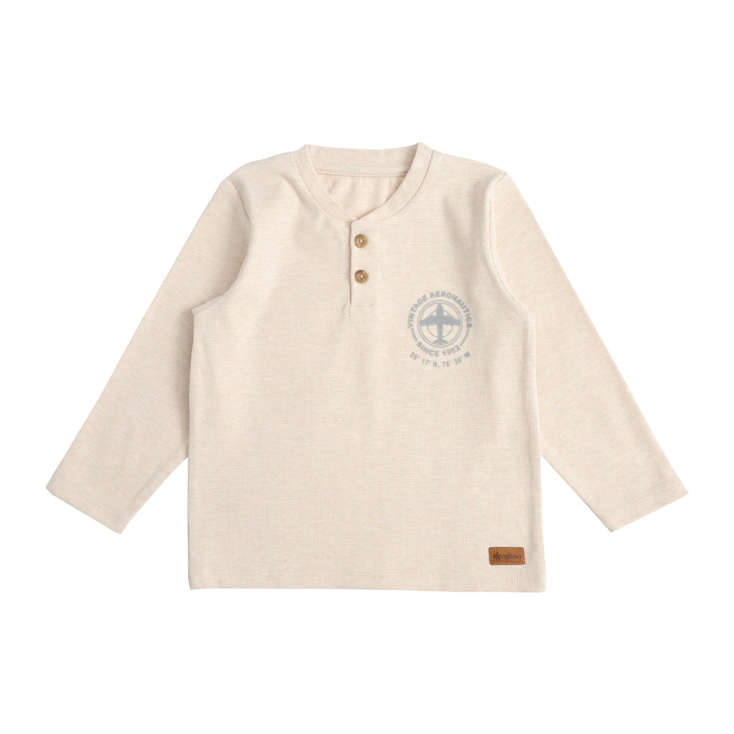 Polera Manga Larga Afranelada Bebé Niño