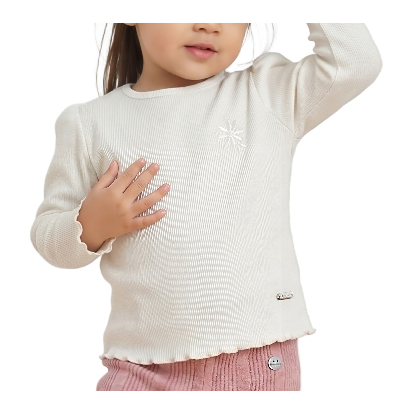 Polera Manga Larga Bebé Niña
