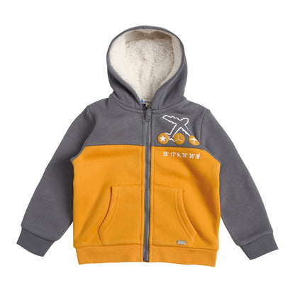 Conjunto Polerón y Pantalón Buzo Franela Bebé Niño