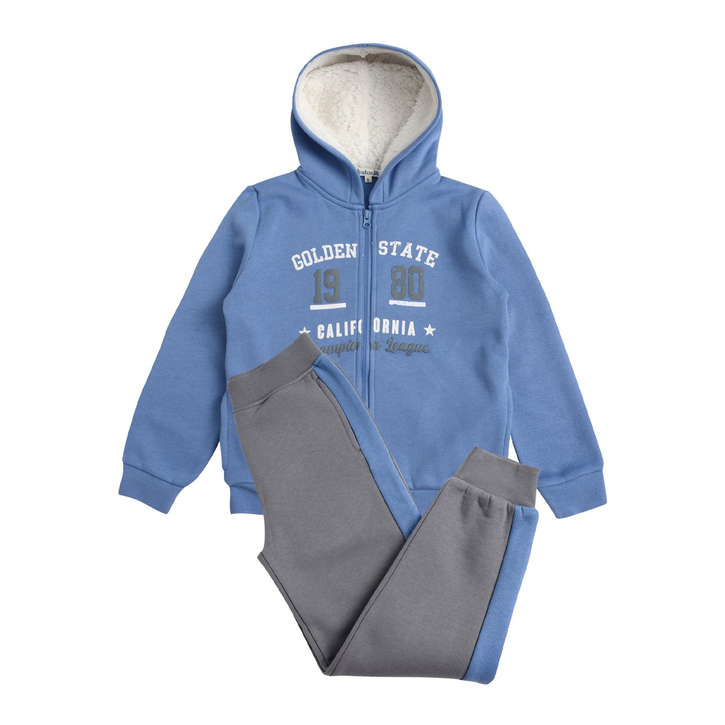 Conjunto Polerón y Pantalón Buzo Franela Niño