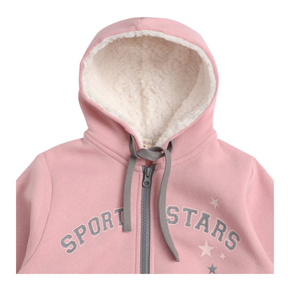 Conjunto Polerón y Pantalón Buzo Franela Niña