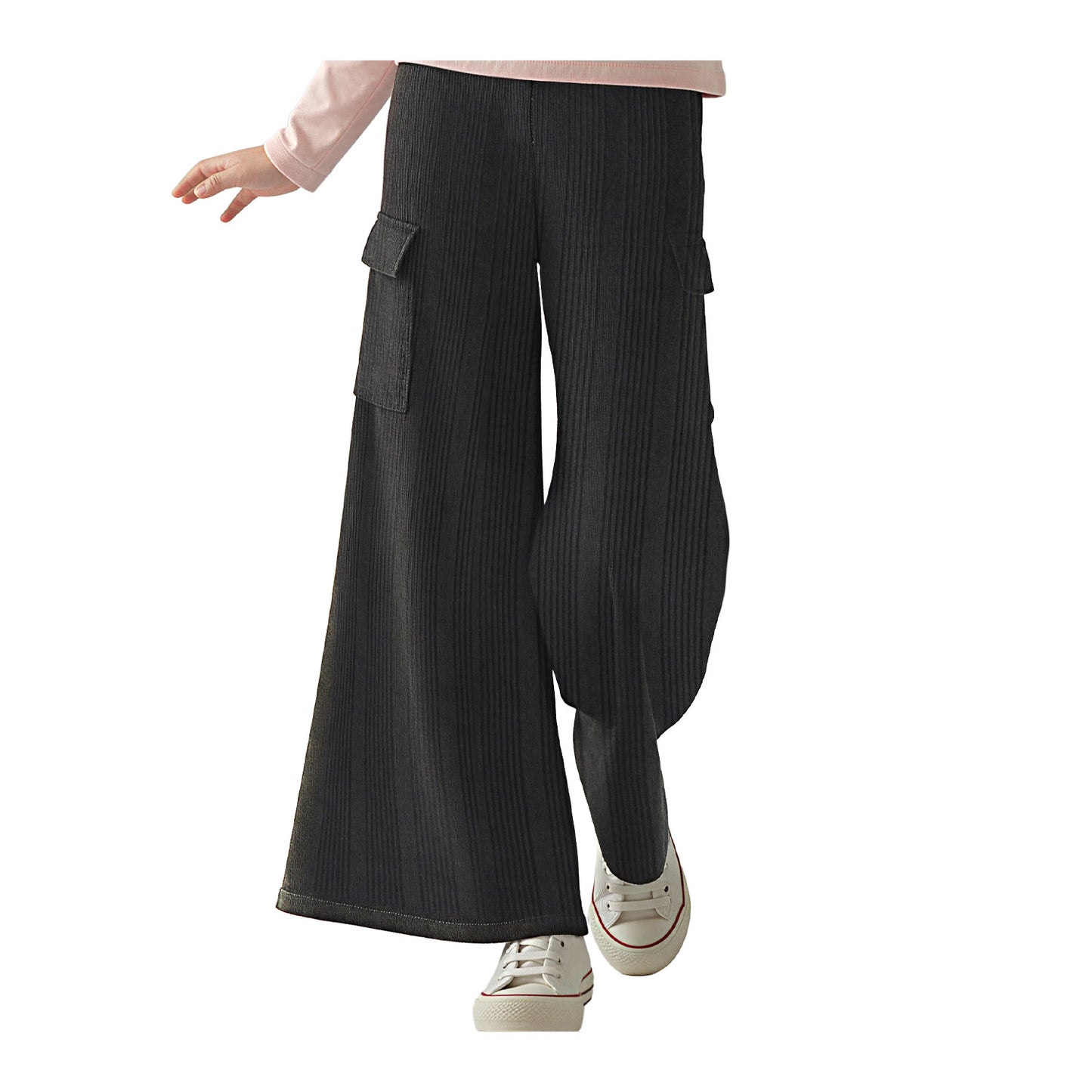 Pantalón Ancho Tejido Niña