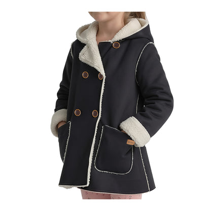 Chaqueta Tipo Gamuza Interior Chiporro Reversible Niña