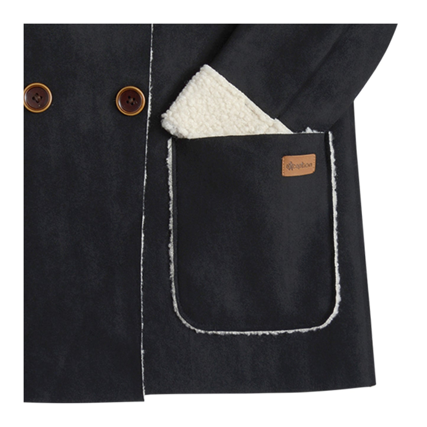 Chaqueta Tipo Gamuza Interior Chiporro Reversible Niña