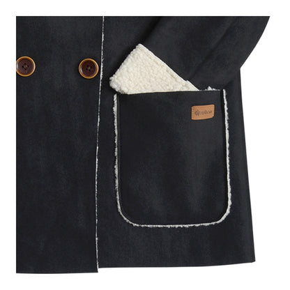 Chaqueta Tipo Gamuza Interior Chiporro Reversible Niña