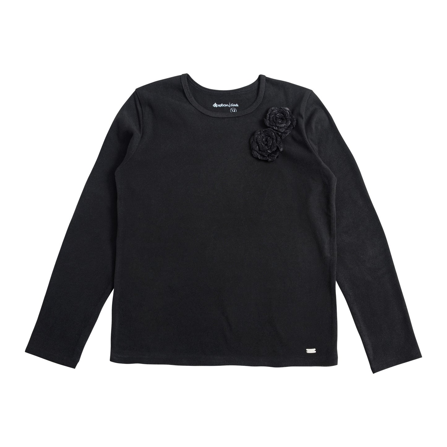 Polera Manga Larga Afranelada Niña
