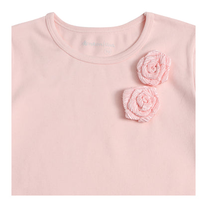 Polera Manga Larga Afranelada Niña