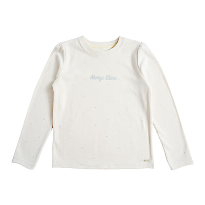 Polera Manga Larga Afranelada Niña