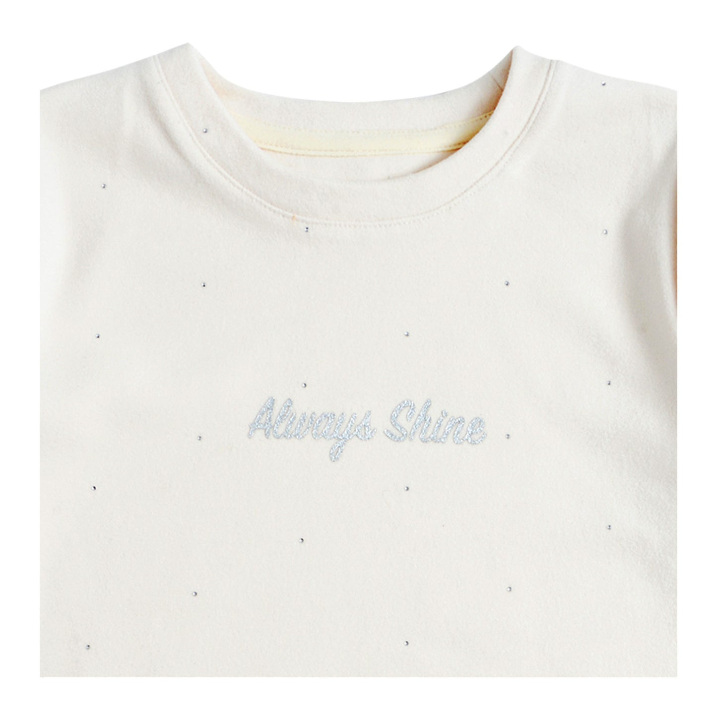 Polera Manga Larga Afranelada Niña