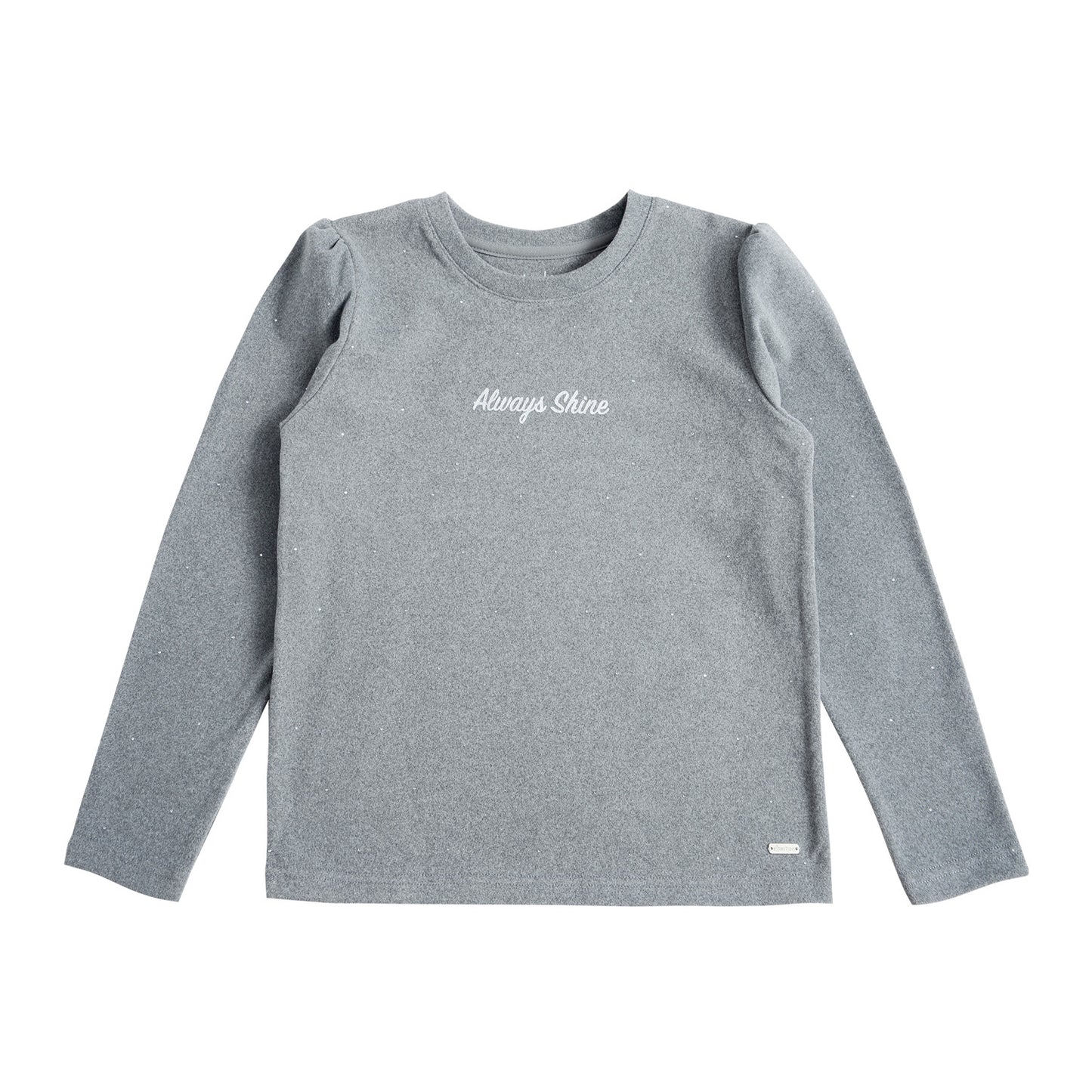 Polera Manga Larga Afranelada Niña