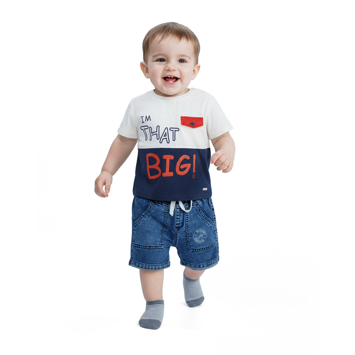 Polera Azul Bebé Niño