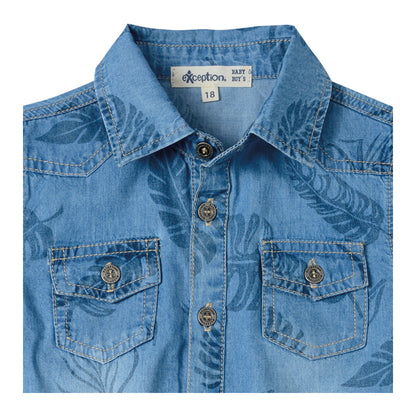Camisa Mezclilla Bebé Niño