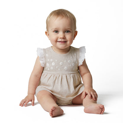 Vestido Body Beige Bebé Niña