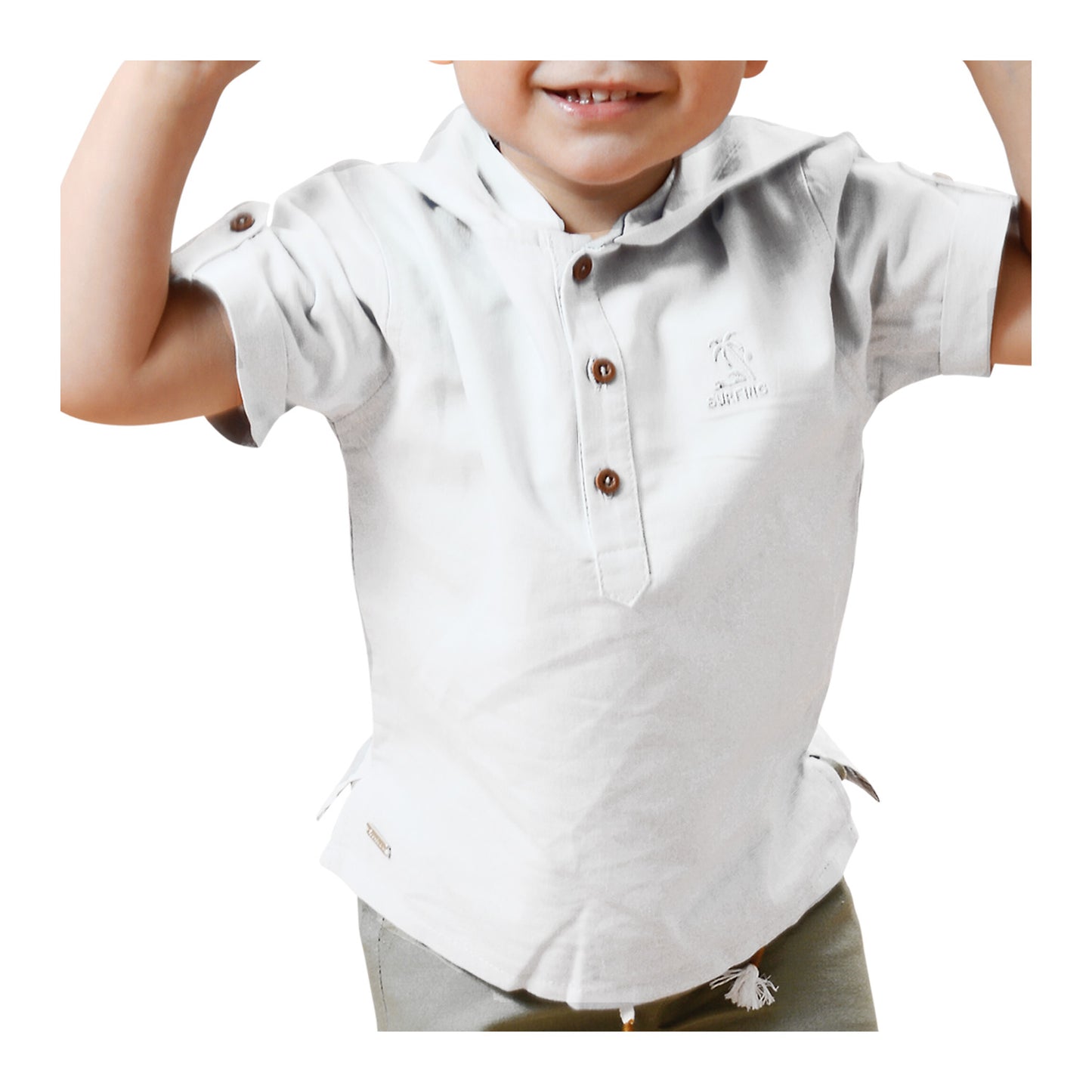 Camisa Lino Bebé Niño