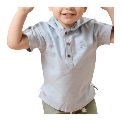 Camisa Lino Bebé Niño