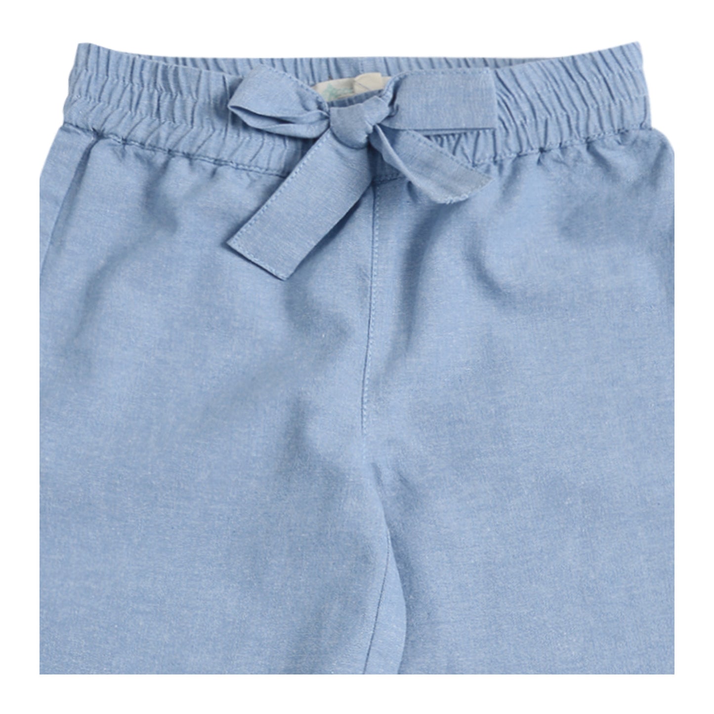 Pantalón Mezclilla Liviana Palazzo Bebé Niña