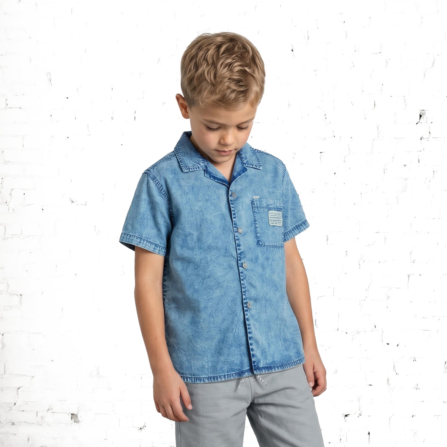 Camisa Mezclilla Niño