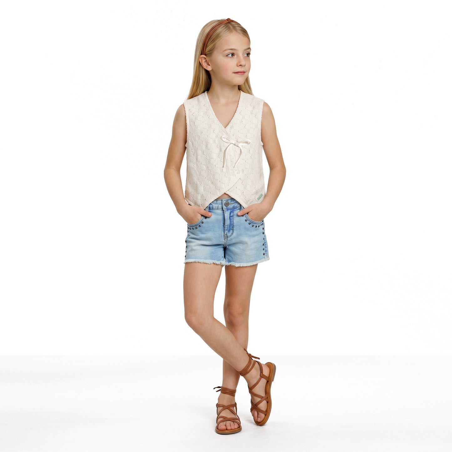 Vest Tejido Niña