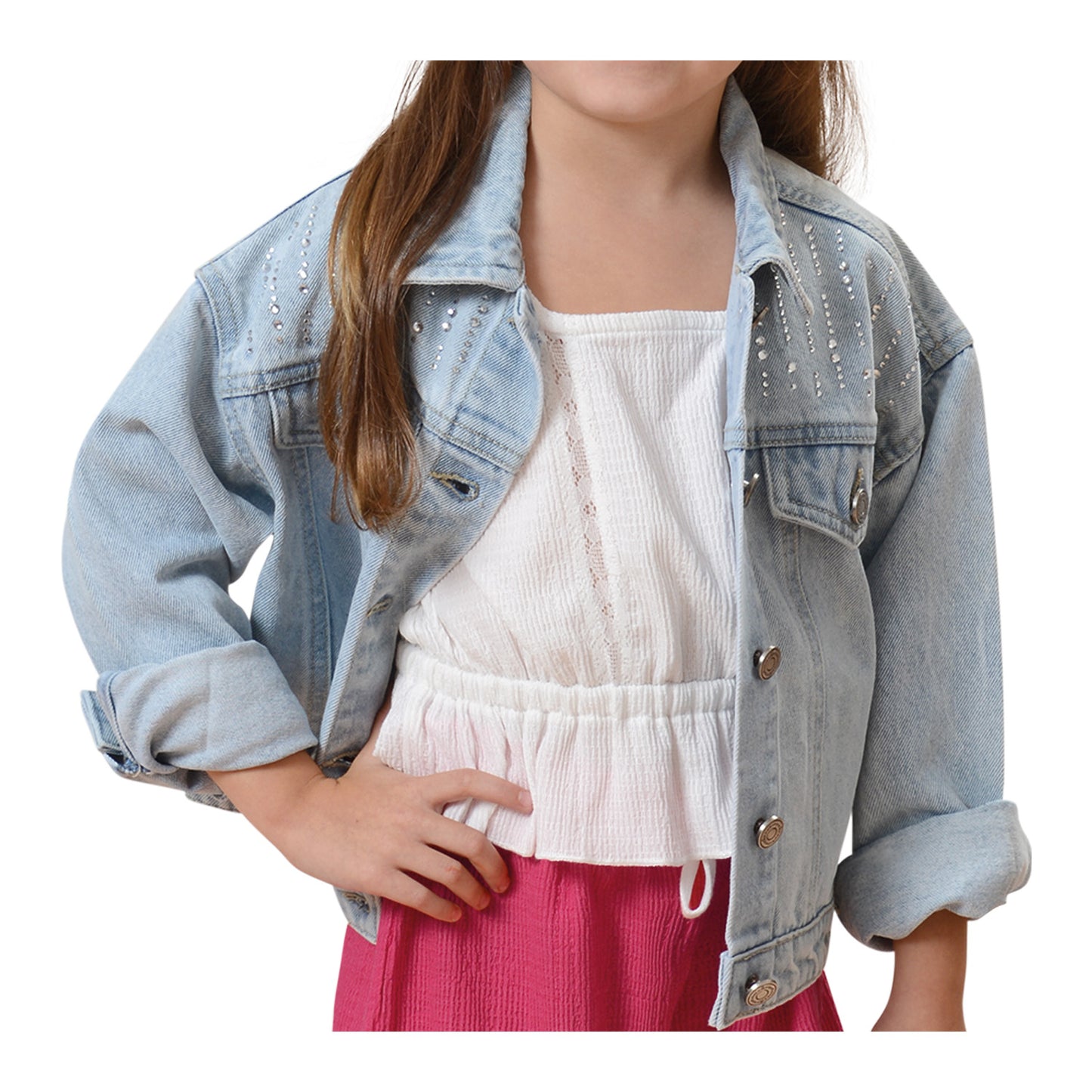 Chaqueta Mezclilla Niña