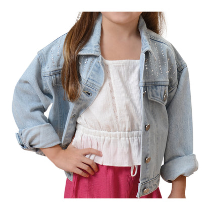 Chaqueta Mezclilla Niña