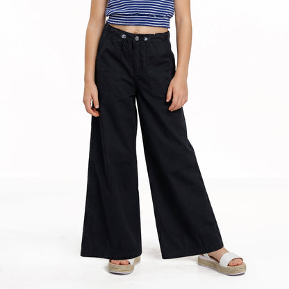 Pantalón Tela Palazzo Niña