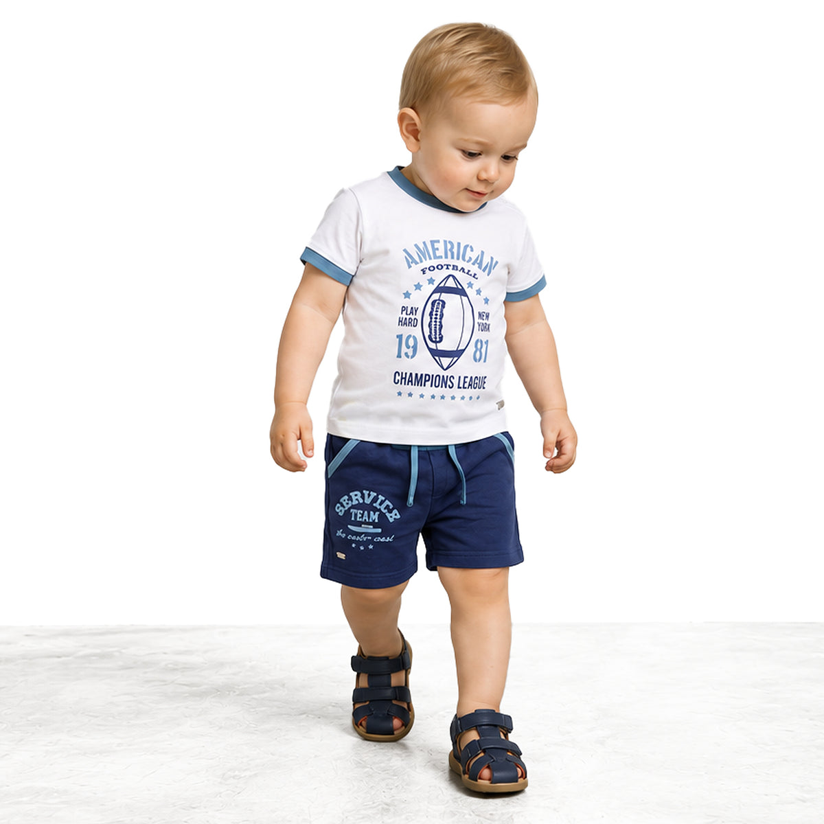 Polera Manga Corta Bebé Niño