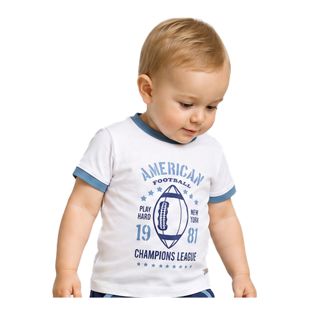 Polera Manga Corta Bebé Niño