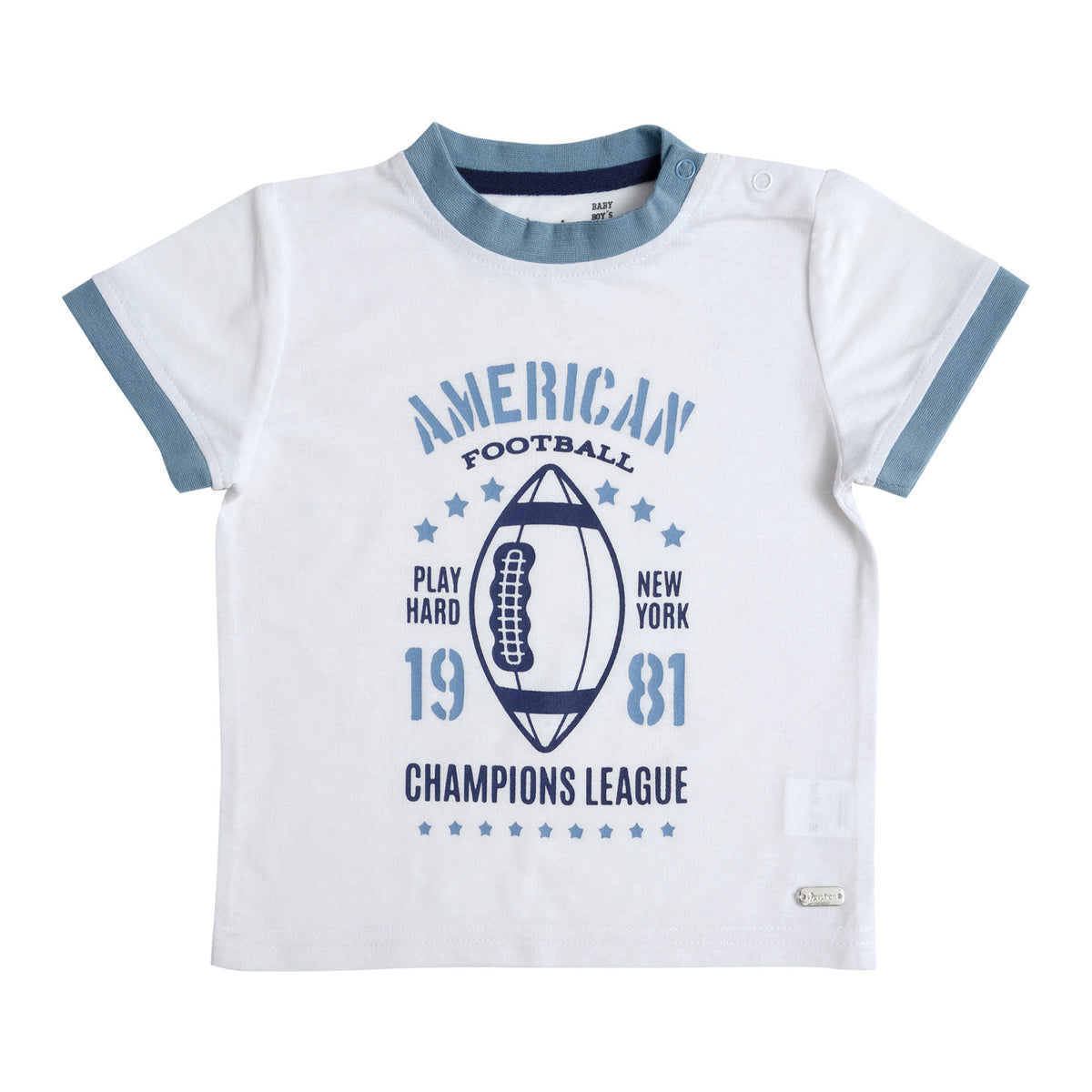 Polera Manga Corta Bebé Niño