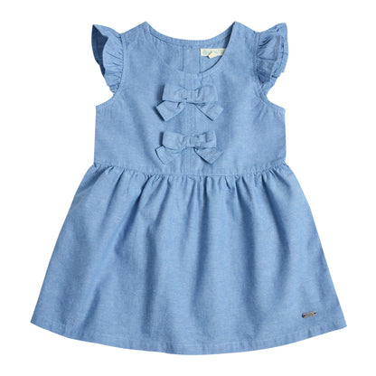 Vestido Mezclilla Liviana Bebé Niña