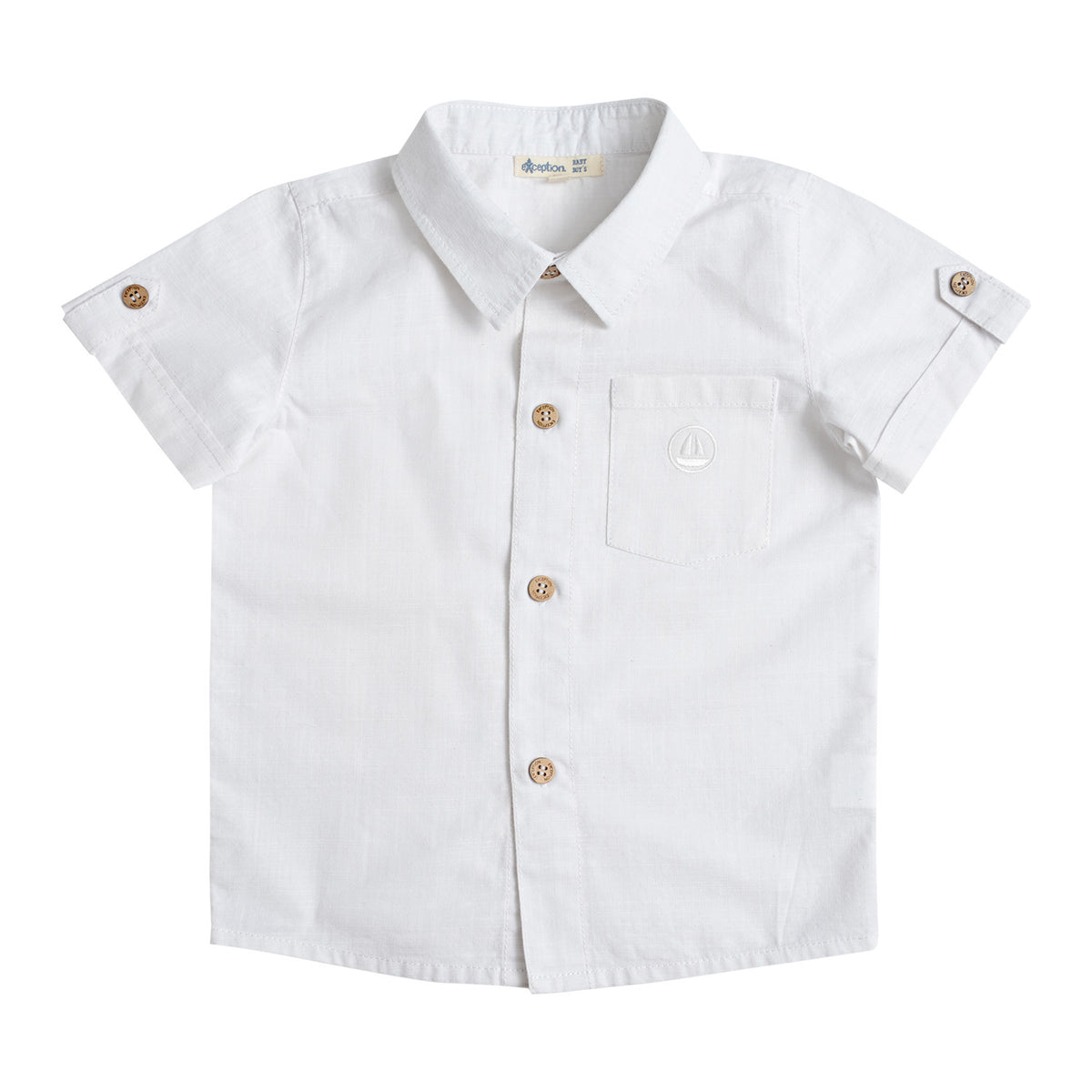 Camisa Algodón Lino Bebé Niño