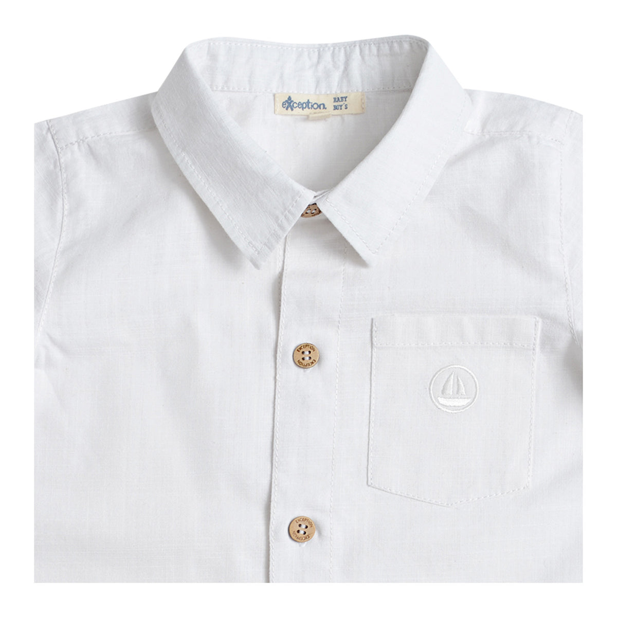 Camisa Algodón Lino Bebé Niño